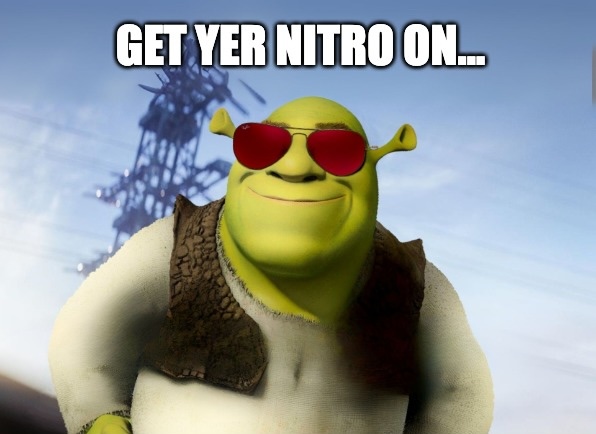 Shrek Nitro meme