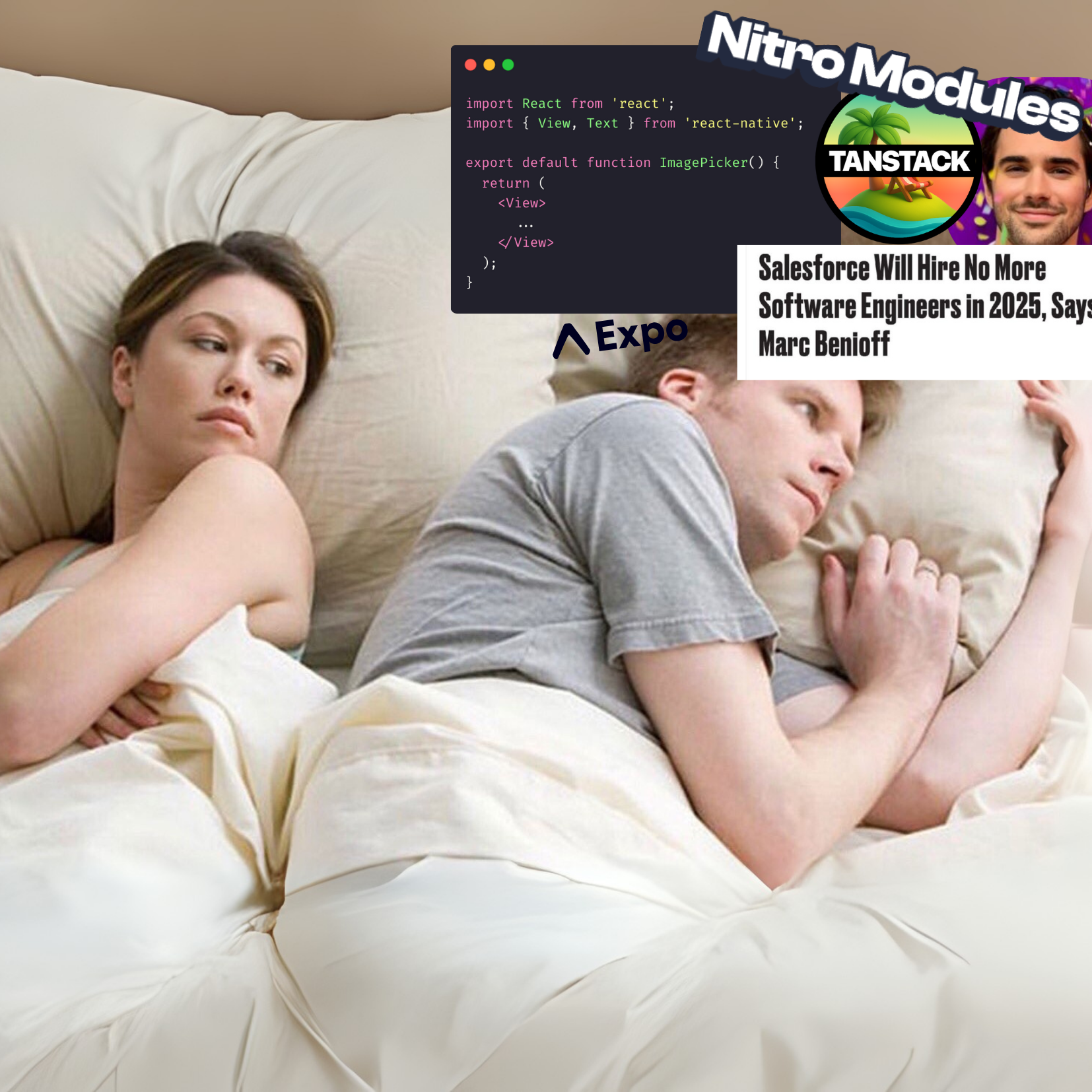 Thinking about code meme