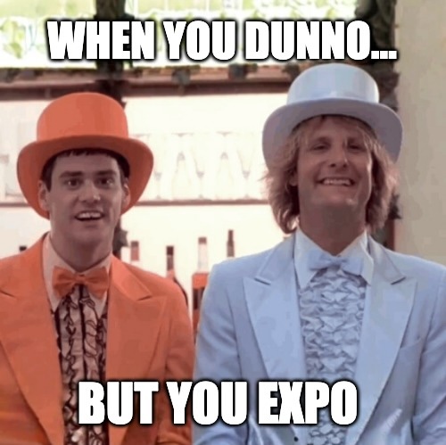 Dumber and Dumber Expo meme