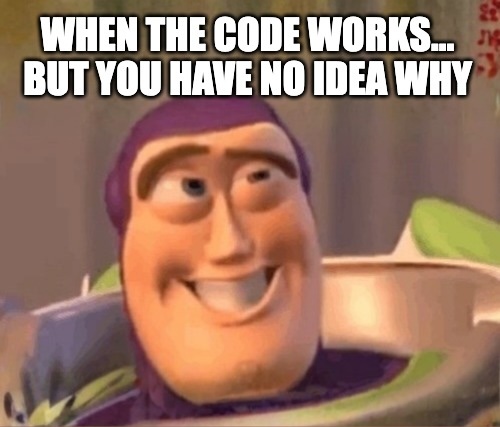 No idea why meme