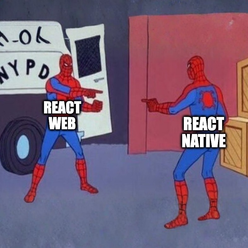Spiderman web native meme