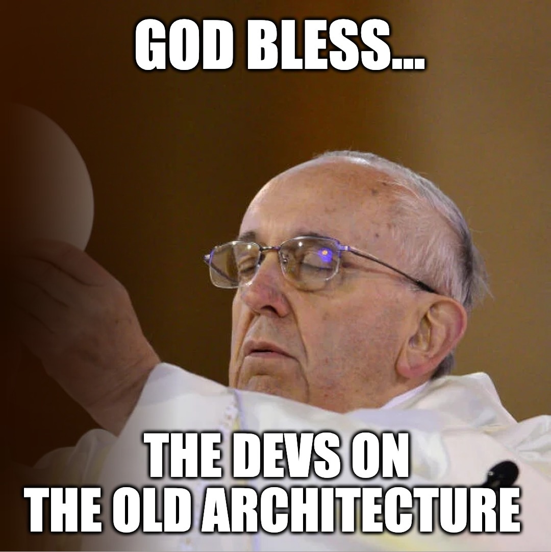 God bless old architecture meme